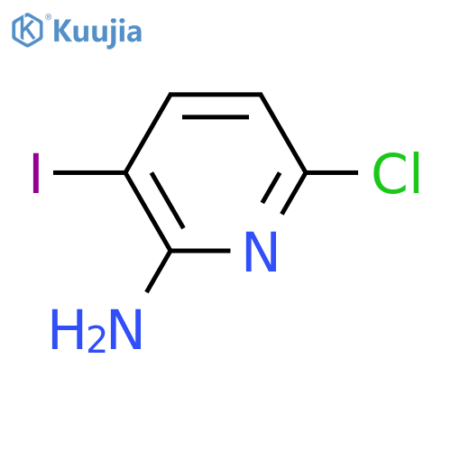 6-Chloro-3-iodopyridin-2-amine structure