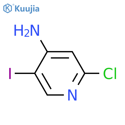2-chloro-5-iodopyridin-4-amine structure