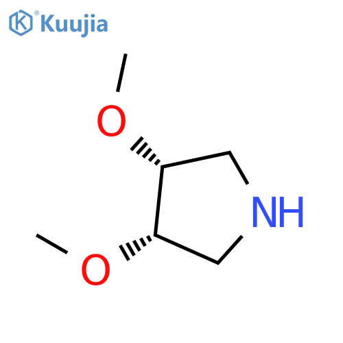 Pyrrolidine, 3,4-dimethoxy-, (3R,4S)- structure