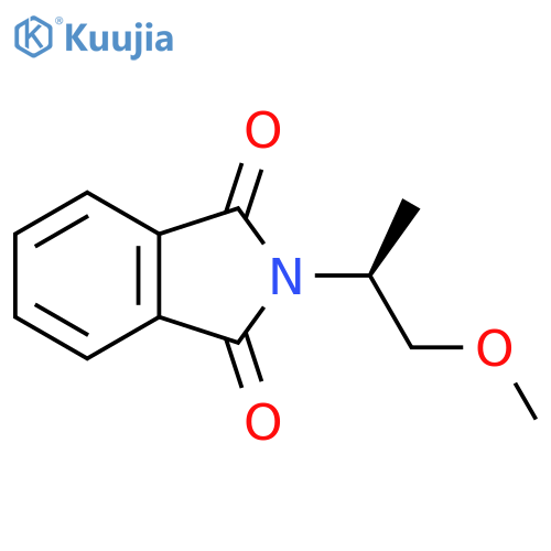 1H-Isoindole-1,3(2H)-dione, 2-[(1S)-2-methoxy-1-methylethyl]- structure