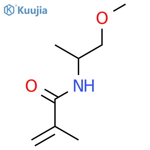 2-Propenamide, N-[(1S)-2-methoxy-1-methylethyl]-2-methyl- structure