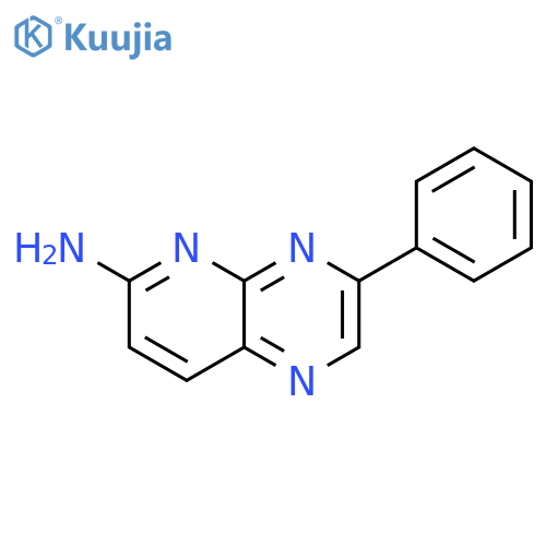 PYRIDO[2,3-B]PYRAZIN-6-AMINE, 3-PHENYL- structure
