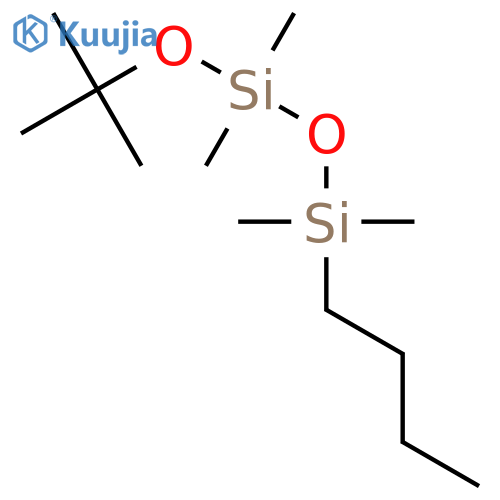 DISILOXANE, 1-BUTYL-3-(1,1-DIMETHYLETHOXY)-1,1,3,3-TETRAMETHYL- structure