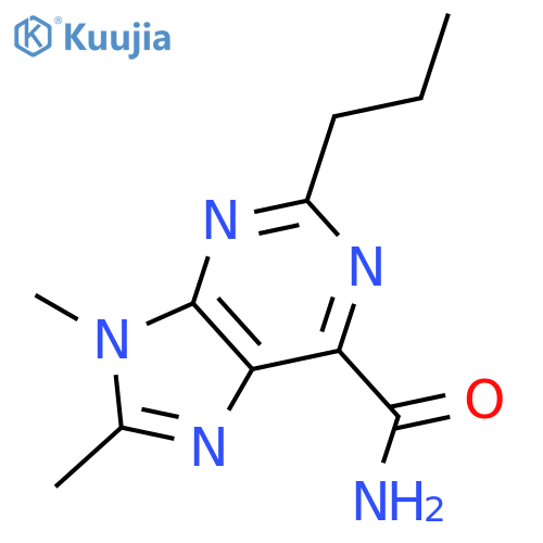 9H-Purine-6-carboxamide, 8,9-dimethyl-2-propyl- structure