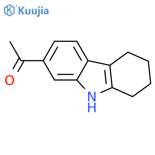 1-(2,3,4,9-tetrahydro-1H-carbazol-7-yl)ethan-1-one structure