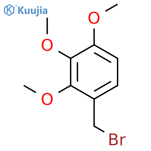 1-(bromomethyl)-2,3,4-trimethoxybenzene structure