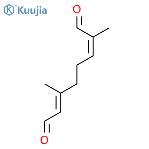 (E,E)-2,6-Dimethyl-2,6-octadienedial structure