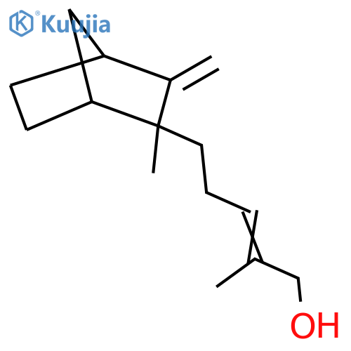 Sandalwood oil structure