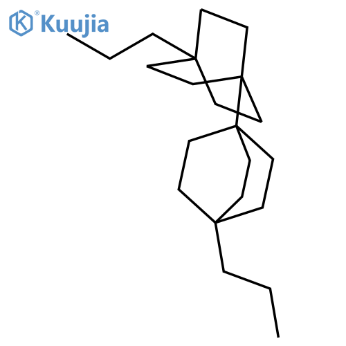 1,1'-Bibicyclo[2.2.2]octane, 4,4'-dipropyl- structure