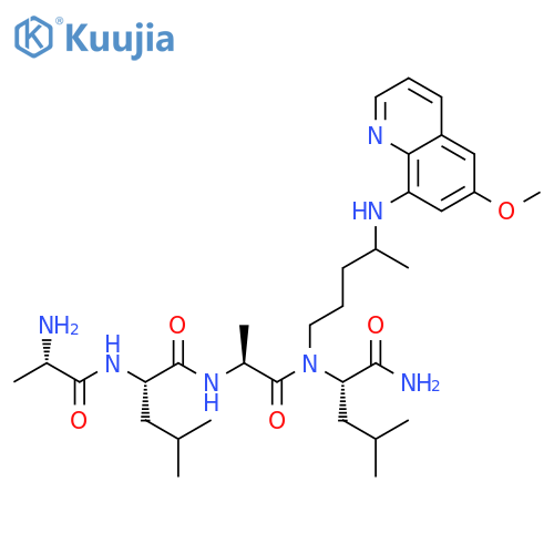 Ala-Leu-Ala-Leu-primaquine structure