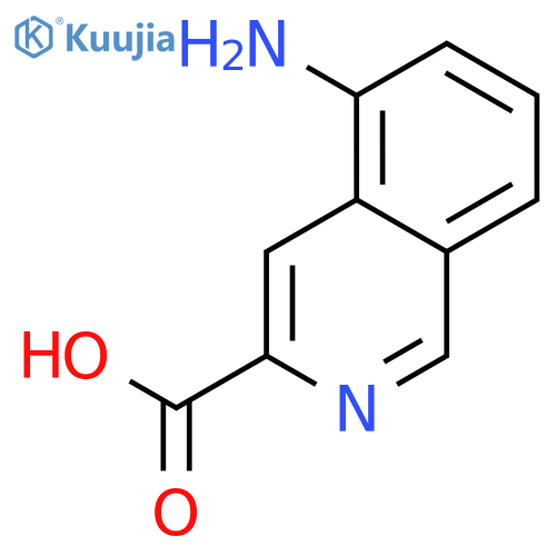 5-Aminoisoquinoline-3-carboxylic acid structure