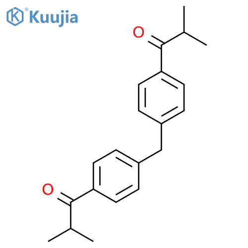 1-Propanone, 1,1'-(methylenedi-4,1-phenylene)bis[2-methyl- structure