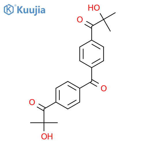 1-PROPANONE, 1,1'-(CARBONYLDI-4,1-PHENYLENE)BIS[2-HYDROXY-2-METHYL- structure