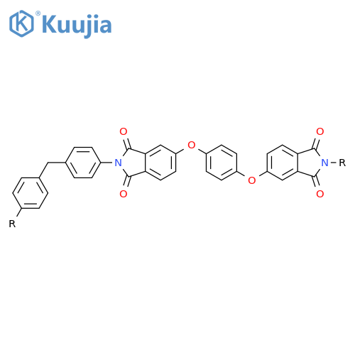 POLY[(1,3-DIHYDRO-1,3-DIOXO-2H-ISOINDOLE-2,5-DIYL)OXY-1,4-PHENYLENEOXY(1,3-DIHYDRO-1,3-DIOXO-2H-ISOINDOLE-5,2-DIYL)-1,4-PHENYLENEMETHYLENE-1,4-PHENYLENE] structure