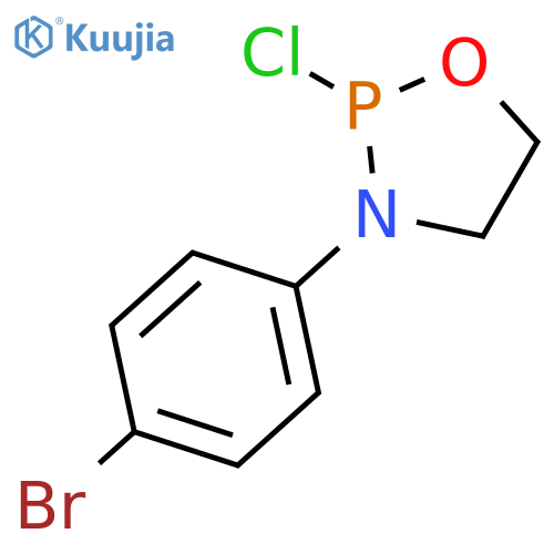 1,3,2-Oxazaphospholidine, 3-(4-bromophenyl)-2-chloro- structure