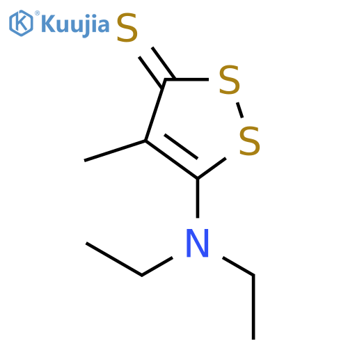 3H-1,2-Dithiole-3-thione, 5-(diethylamino)-4-methyl- structure