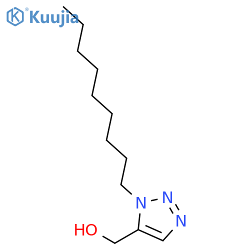 1H-1,2,3-TRIAZOLE-5-METHANOL, 1-NONYL- structure