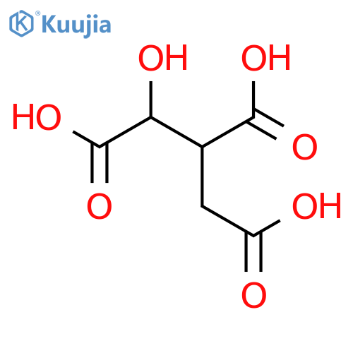(+)-isocitric acid structure