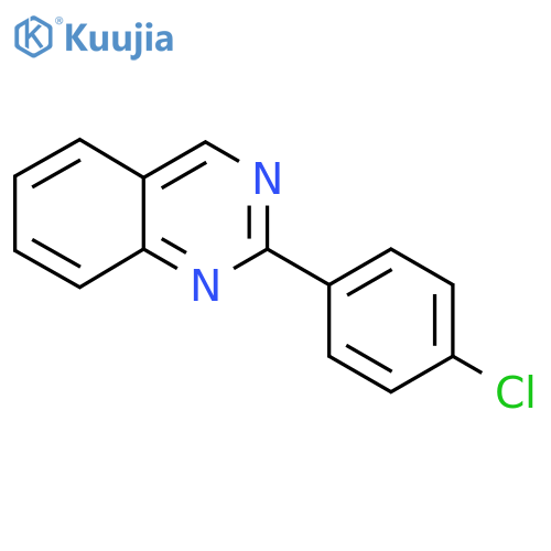 2-(4-Chlorophenyl)quinazoline structure