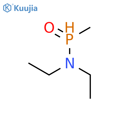 PHOSPHINIC AMIDE, N,N-DIETHYL-P-METHYL- structure