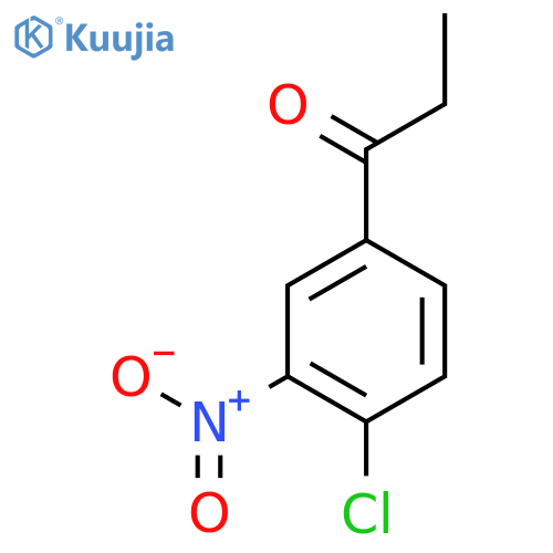 1-(4-chloro-3-nitrophenyl)propan-1-one structure