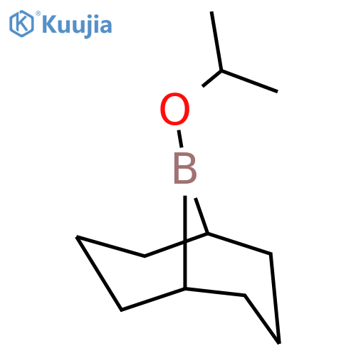 9-BORABICYCLO[3.3.1]NONANE, 9-(1-METHYLETHOXY)- structure