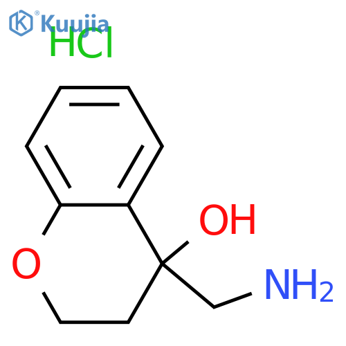 4-(Aminomethyl)chroman-4-ol hydrochloride structure