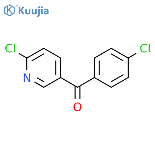 5-(4-Chlorobenzoyl)-2-chloropyridine structure