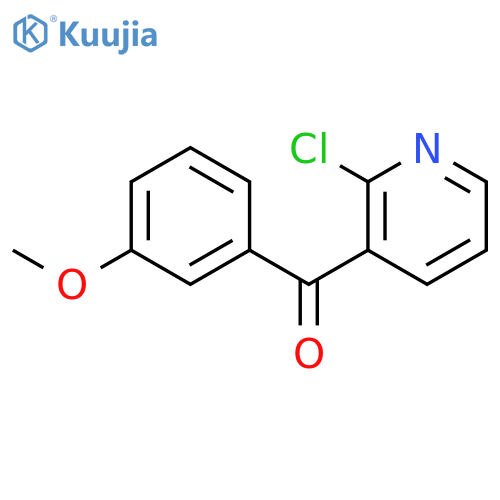 METHANONE, (2-CHLORO-3-PYRIDINYL)(3-METHOXYPHENYL)- structure
