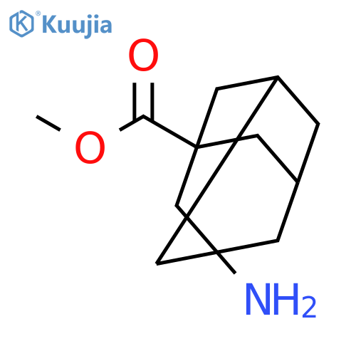 methyl (1r,3s,5R,7S)-3-aminoadamantane-1-carboxylate structure