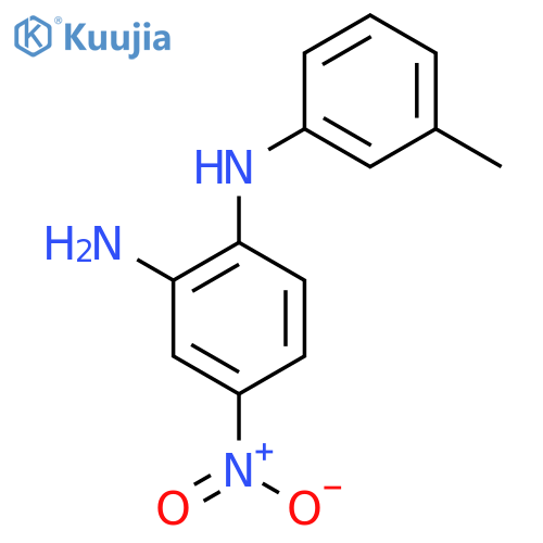 N~1~-(3-Methylphenyl)-4-nitrobenzene-1,2-diamine structure