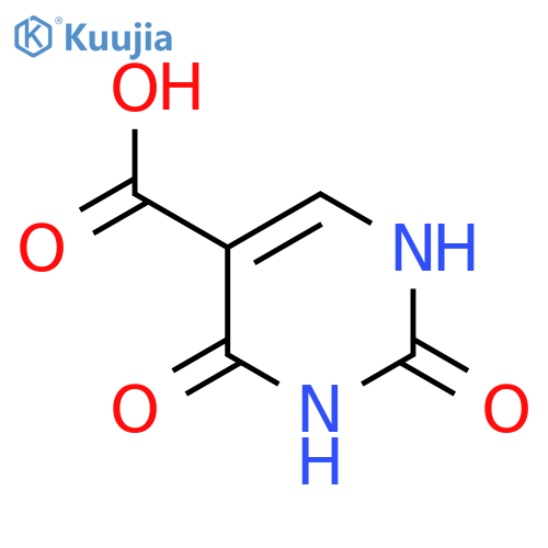 2,4-Dihydroxypyrimidine-5-carboxylic Acid, Hydrate structure