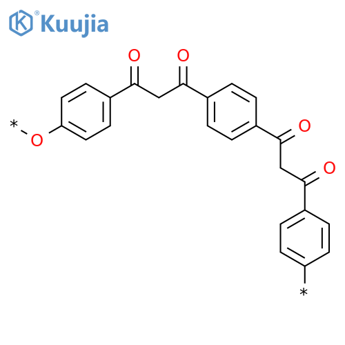 Poly[oxy-1,4-phenylene(1,3-dioxo-1,3-propanediyl)-1,4-phenylene(1,3-dioxo-1,3-propanediyl)-1,4-phenylene] structure