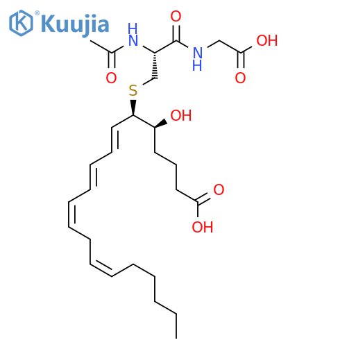 N-Acetylleukotriene D4 structure