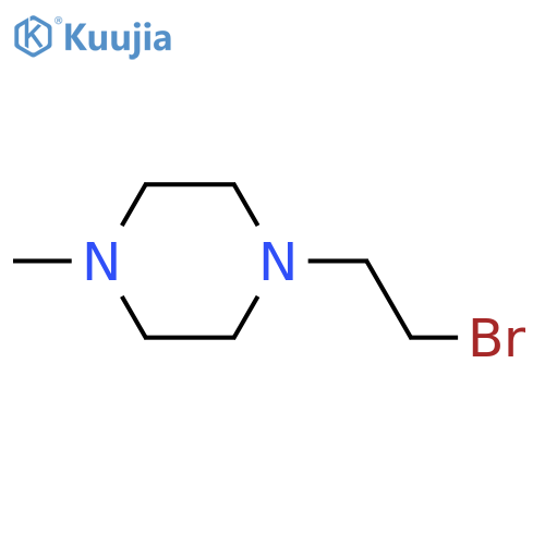 1-(2-Bromoethyl)-4-methylpiperazine structure