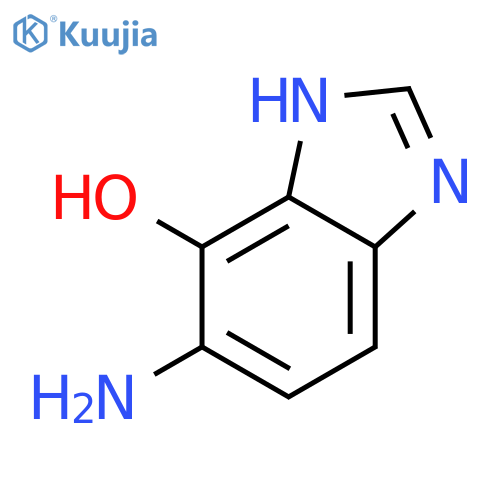 1H-Benzimidazol-7-ol,6-amino- structure