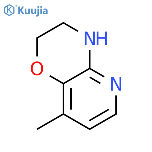 2H-Pyrido[3,2-b]-1,4-oxazine,3,4-dihydro-8-methyl- structure