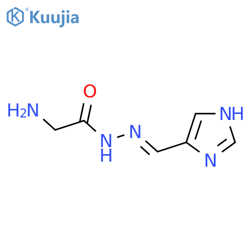 Glycine,(imidazol-4-ylmethylene)hydrazide (8CI) structure