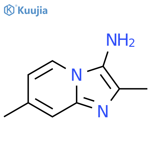 2,7-Dimethylimidazo[1,2-a]pyridin-3-amine structure