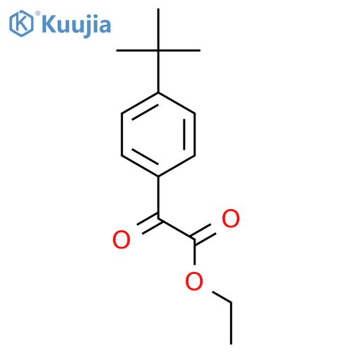 Benzeneacetic acid,4-(1,1-dimethylethyl)-a-oxo-, ethyl ester structure