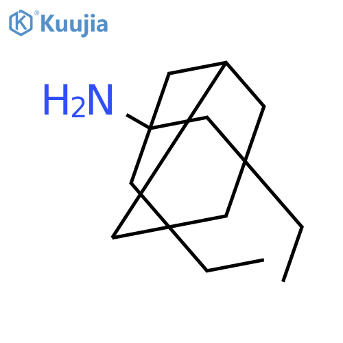 1-Aminoadamantane,3,5-diethyl structure