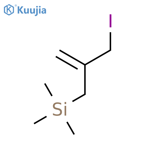 Silane, [2-(iodomethyl)-2-propenyl]trimethyl- structure