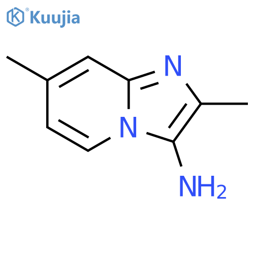 2,7-dimethylimidazo[1,2-a]pyridin-3-amine structure