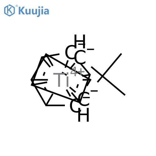 Titanium, bis(η5-2,4-cyclopentadien-1-yl)(2,2-dimethyl-1,3-propanediyl)- structure