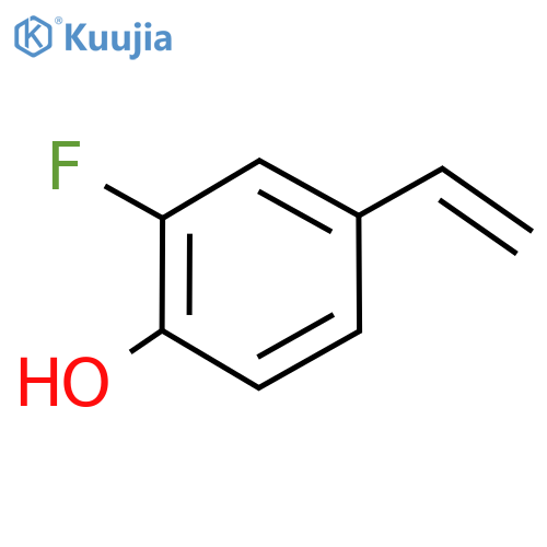 4-Ethenyl-2-fluorophenol structure