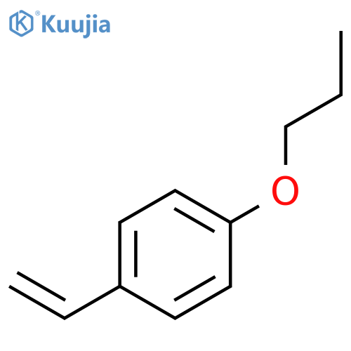 1-Propoxy-4-vinylbenzene structure