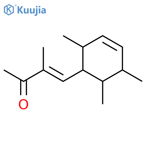 3-Buten-2-one,3-methyl-4-(2,5,6-trimethyl-3-cyclohexen-1-yl)-(4CI) structure