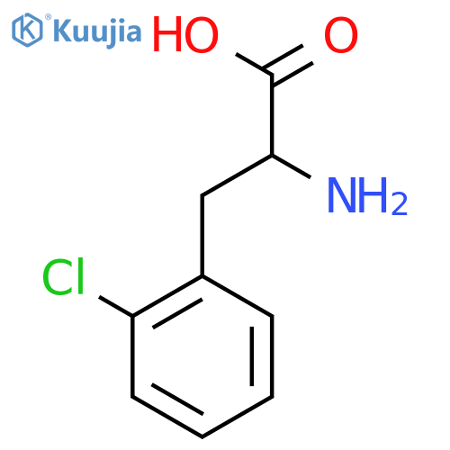 2-Chloro-D-phenylalanine structure