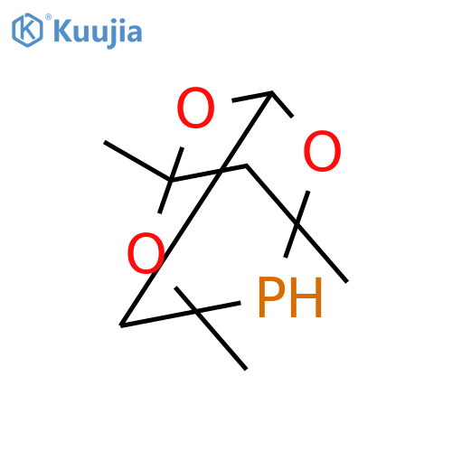 2,4,6-Trioxa-8-phosphatricyclo[3.3.1.13,7]decane, 1,3,7-trimethyl- structure