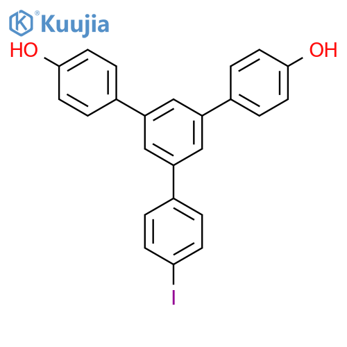 [1,1':3',1''-TERPHENYL]-4,4''-DIOL, 5'-(4-IODOPHENYL)- structure